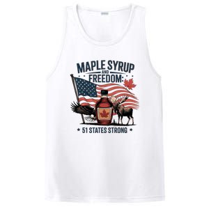 Funny Trump Quote Canada 51st State Of Usa PosiCharge Competitor Tank