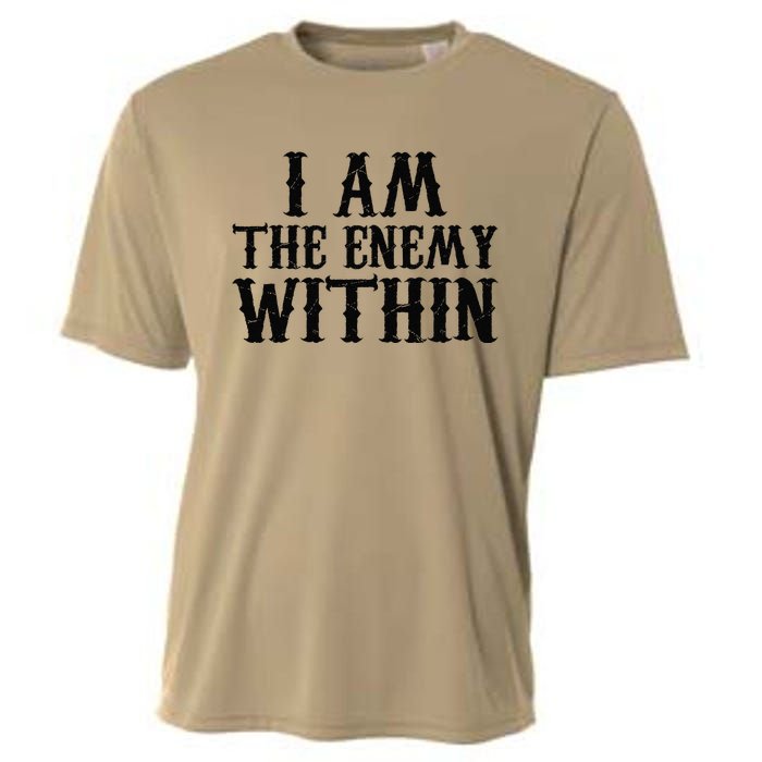 Funny Trump Quote I Am The Enemy Within Cool Trump Cooling Performance Crew T-Shirt