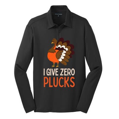 Funny Thanksgiving Quotes for Turkey Lovers Silk Touch Performance Long Sleeve Polo