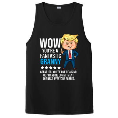 Funny Trump Quote Fantastic Granny Grandmother PosiCharge Competitor Tank