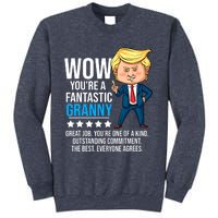 Funny Trump Quote Fantastic Granny Grandmother Sweatshirt