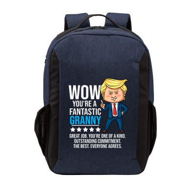 Funny Trump Quote Fantastic Granny Grandmother Vector Backpack