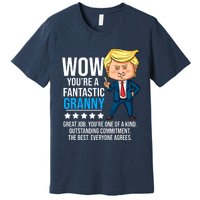 Funny Trump Quote Fantastic Granny Grandmother Premium T-Shirt