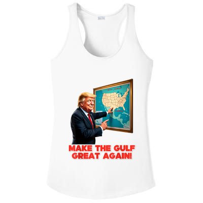 Funny Trump Renaming AmericaS Gulf Of Mexico Great Again Ladies PosiCharge Competitor Racerback Tank
