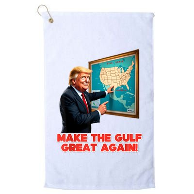 Funny Trump Renaming AmericaS Gulf Of Mexico Great Again Golf Towel