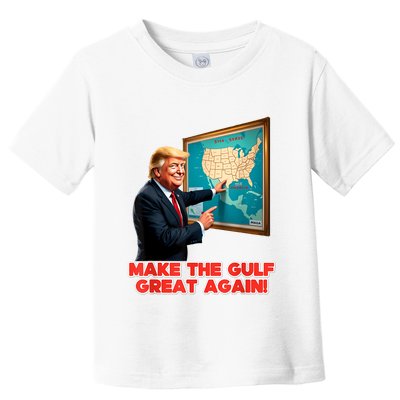 Funny Trump Renaming AmericaS Gulf Of Mexico Great Again Toddler T-Shirt