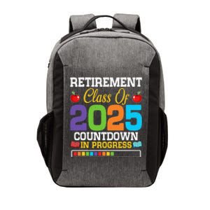 Funny Teacher Retirement Class Of 2025 Countdown In Progress Gift Vector Backpack