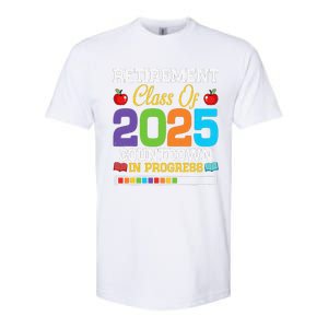 Funny Teacher Retirement Class Of 2025 Countdown In Progress Gift Softstyle CVC T-Shirt