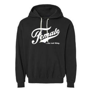 Female The Real Thing Garment-Dyed Fleece Hoodie