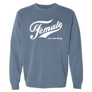 Female The Real Thing Garment-Dyed Sweatshirt