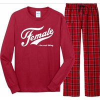 Female The Real Thing Long Sleeve Pajama Set