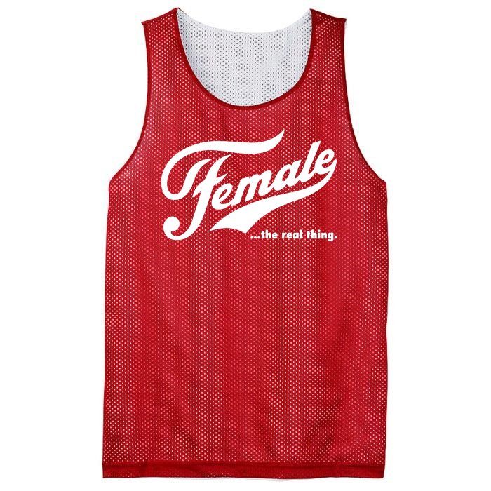 Female The Real Thing Mesh Reversible Basketball Jersey Tank