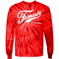 Female The Real Thing Tie-Dye Long Sleeve Shirt