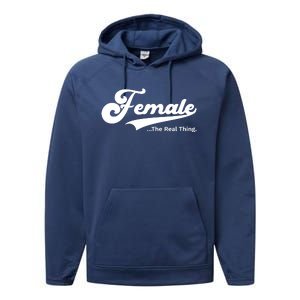 Female The Real Thing Female The Real Thing Performance Fleece Hoodie