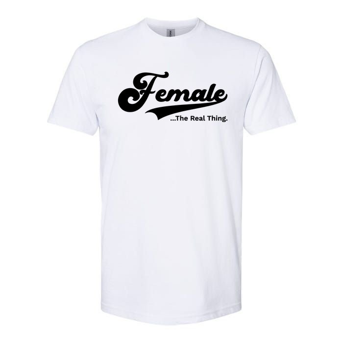 Female The Real Thing Female The Real Thing Softstyle CVC T-Shirt