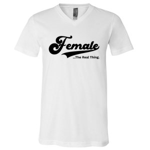 Female The Real Thing Female The Real Thing V-Neck T-Shirt