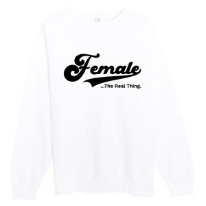 Female The Real Thing Female The Real Thing Premium Crewneck Sweatshirt