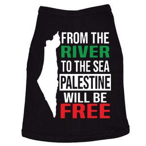 From The River To The Sea Palestine Will Be Free Doggie Tank