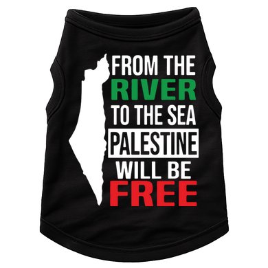 From The River To The Sea Palestine Will Be Free Doggie Tank