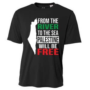 From The River To The Sea Palestine Will Be Free Cooling Performance Crew T-Shirt