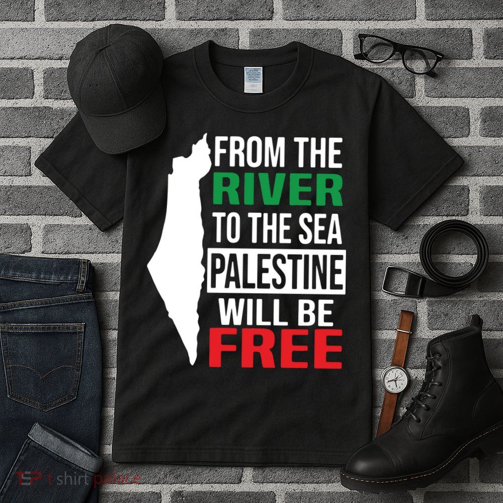 From The River To The Sea Palestine Will Be Free Tall T-Shirt