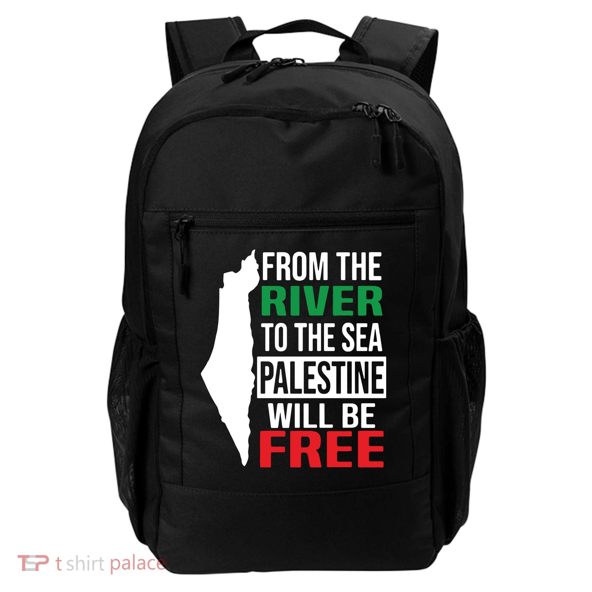 From The River To The Sea Palestine Will Be Free Backpack