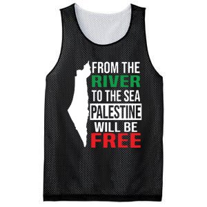 From The River To The Sea Palestine Will Be Free Mesh Reversible Basketball Jersey Tank