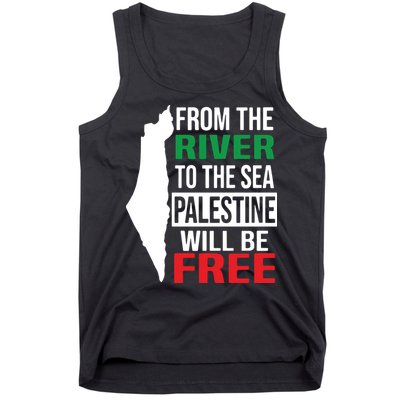From The River To The Sea Palestine Will Be Free Tank Top