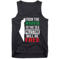 From The River To The Sea Palestine Will Be Free Tank Top