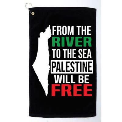 From The River To The Sea Palestine Will Be Free Golf Towel