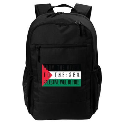 From The River To The Sea Palestine Will Be Free Backpack