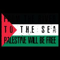 From The River To The Sea Palestine Will Be Free Drawstring Bag