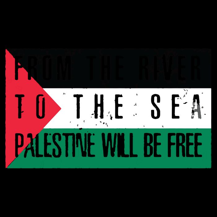 From The River To The Sea Palestine Will Be Free Drawstring Bag