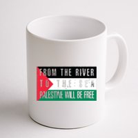 From The River To The Sea Palestine Will Be Free Coffee Mug