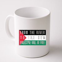 From The River To The Sea Palestine Will Be Free Coffee Mug