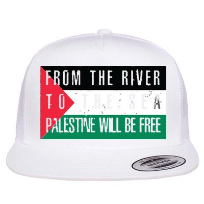 From The River To The Sea Palestine Will Be Free Flatbill Hat