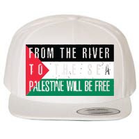 From The River To The Sea Palestine Will Be Free Wool Snapback Cap