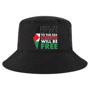 From The River To The Sea Palestine Will Be Free Cool Comfort Performance Bucket Hat