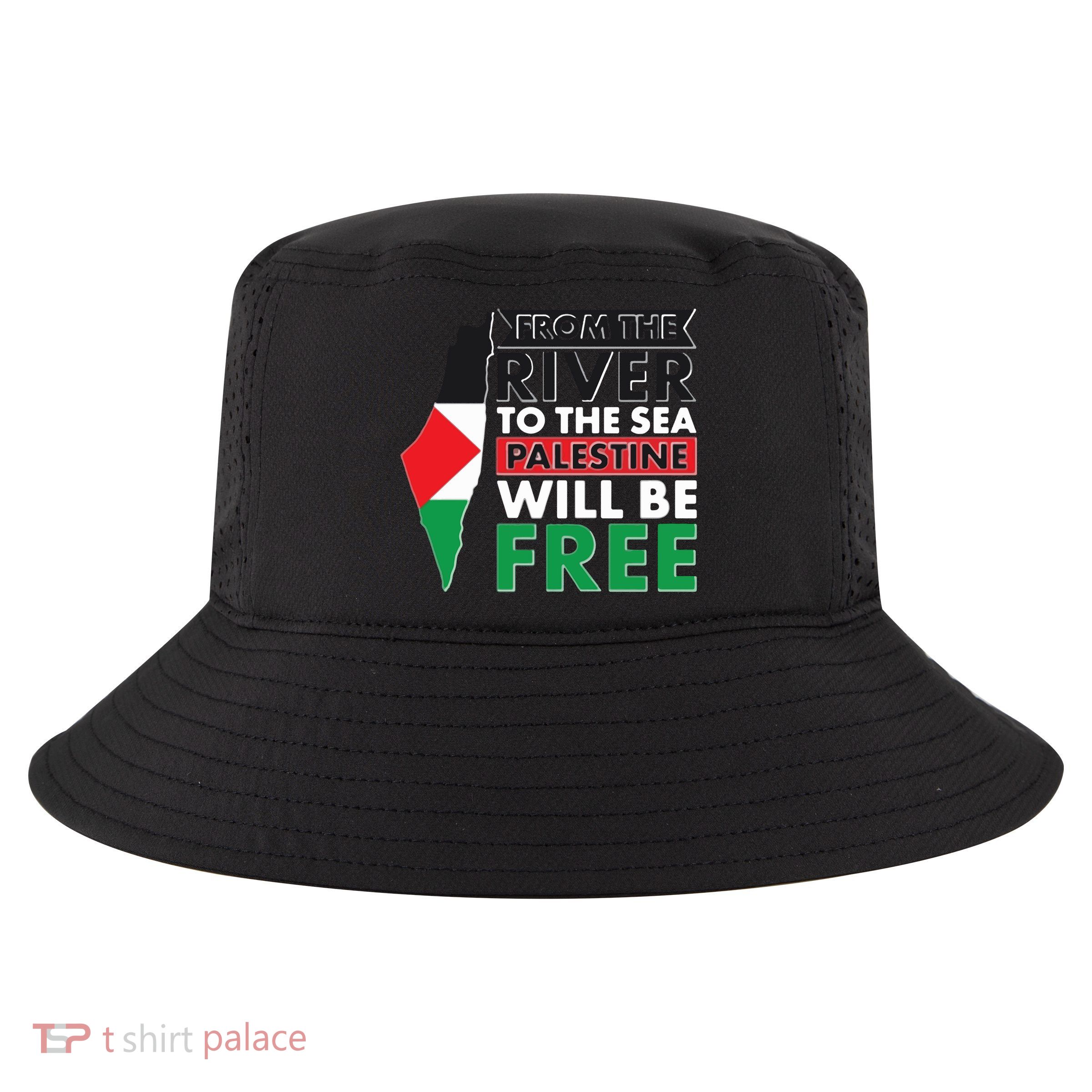 From The River To The Sea Palestine Will Be Free Cool Comfort Performance Bucket Hat