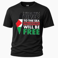 From The River To The Sea Palestine Will Be Free Cooling Performance Crew T-Shirt