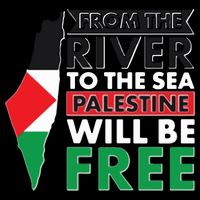 From The River To The Sea Palestine Will Be Free Cropped Pullover Crew