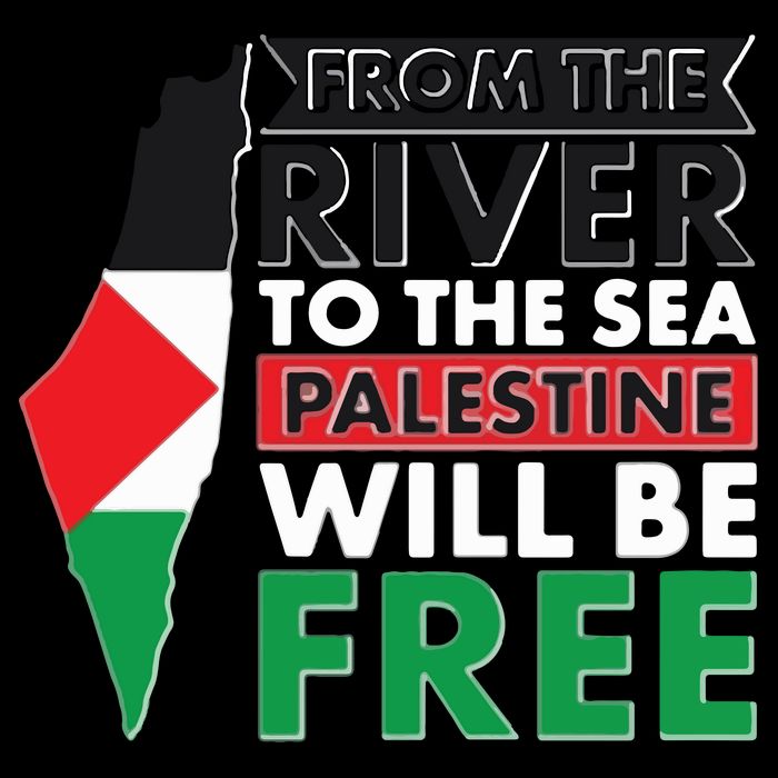 From The River To The Sea Palestine Will Be Free Cropped Pullover Crew