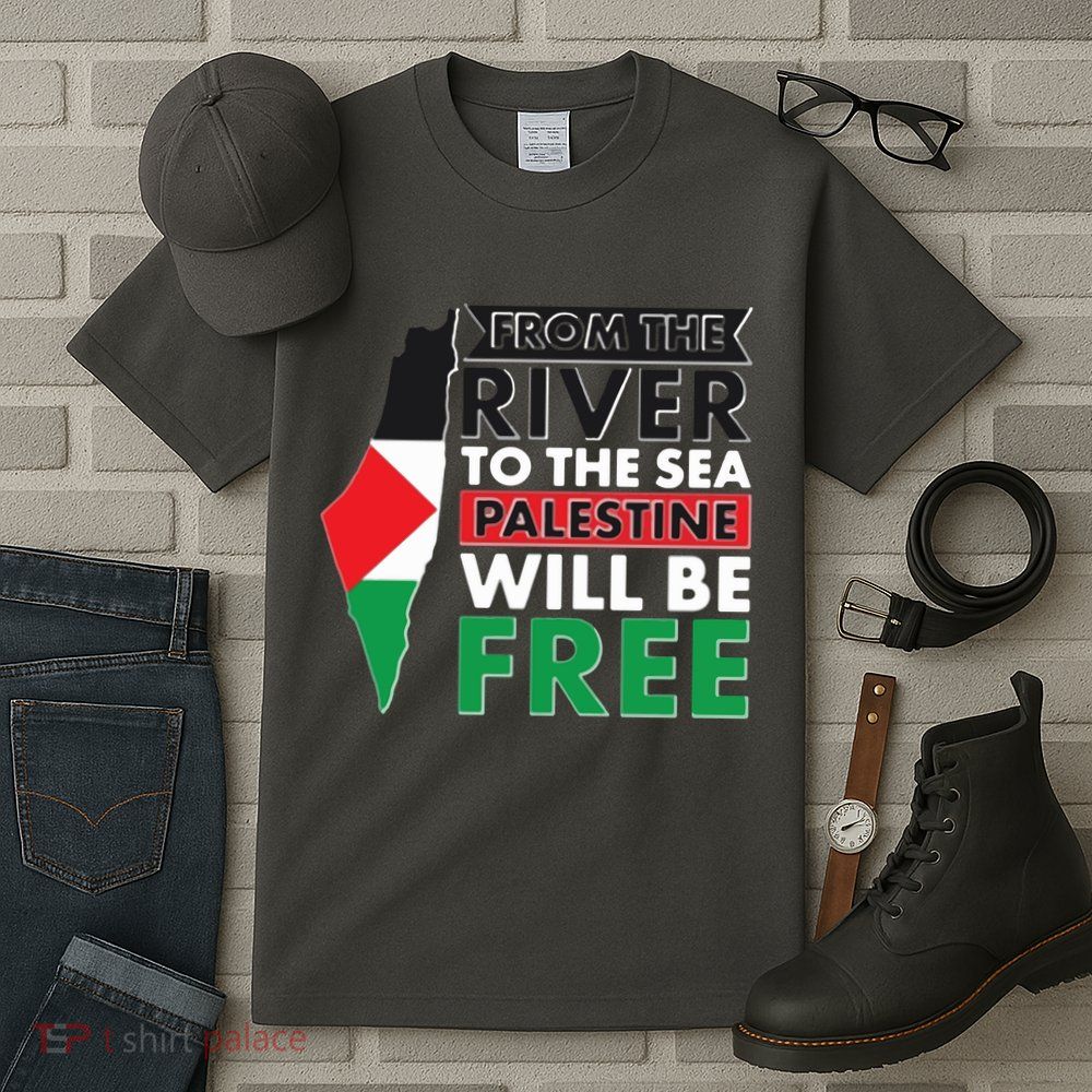 From The River To The Sea Palestine Will Be Free Tall T-Shirt