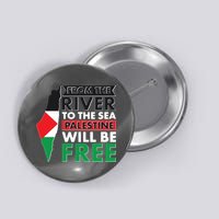From The River To The Sea Palestine Will Be Free Button