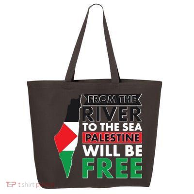 From The River To The Sea Palestine Will Be Free 25L Jumbo Tote