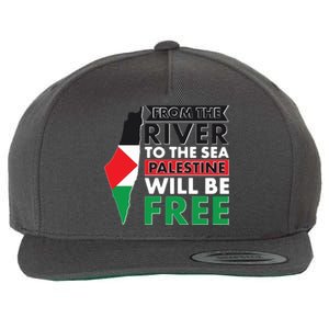 From The River To The Sea Palestine Will Be Free Wool Snapback Cap