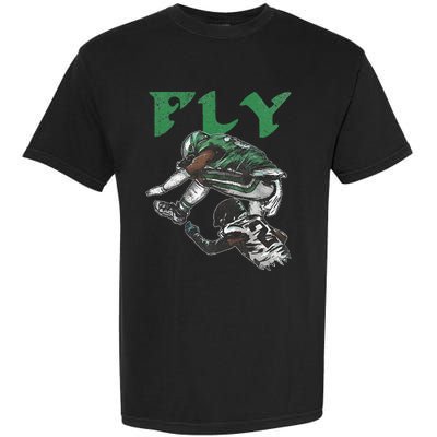 Fly The Reverse Hurdle Garment-Dyed Heavyweight T-Shirt