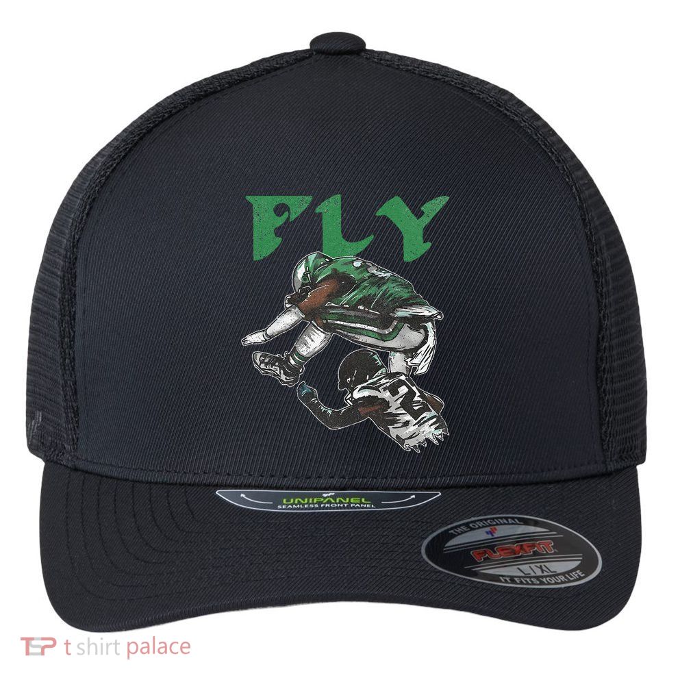Fly The Reverse Hurdle Flexfit Unipanel Trucker Cap