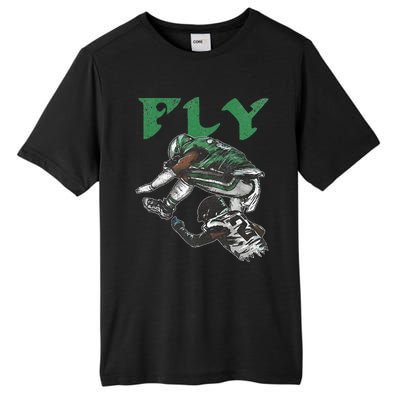 Fly The Reverse Hurdle Tall Fusion ChromaSoft Performance T-Shirt