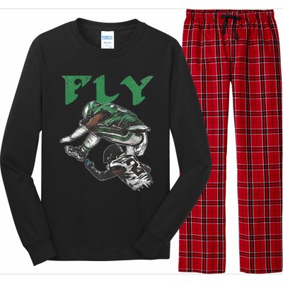 Fly The Reverse Hurdle Long Sleeve Pajama Set